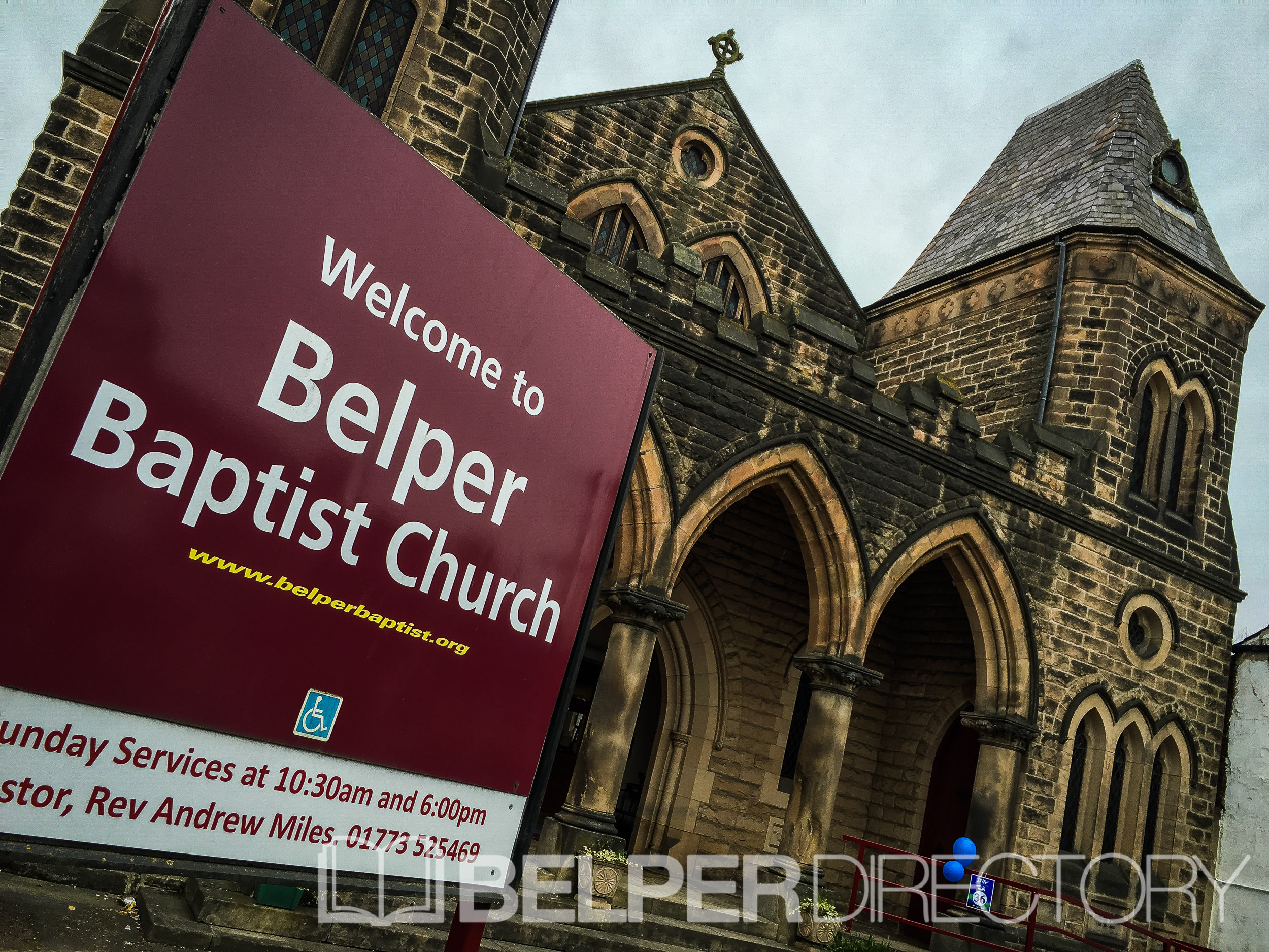 Belper Baptist Church on Inter Search